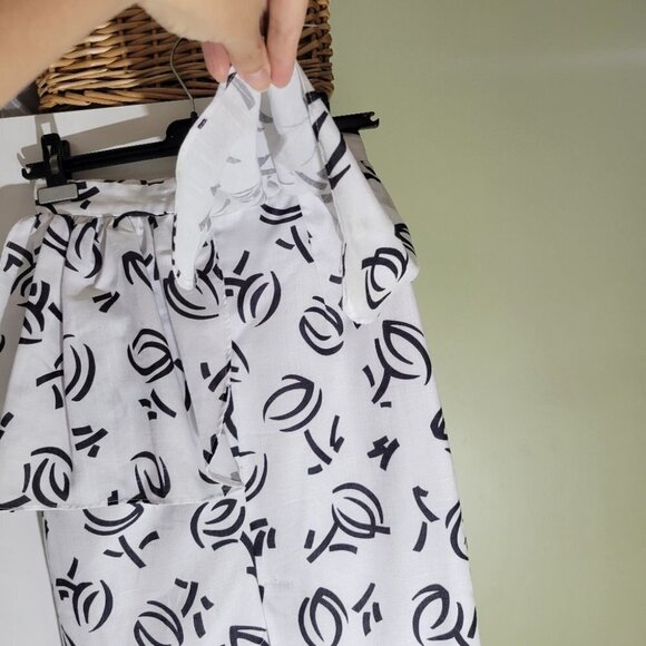 ❤️ 3 for $35 VINTAGE  handmade peplum midi pencil skirt  small medium - Picture 4 of 4